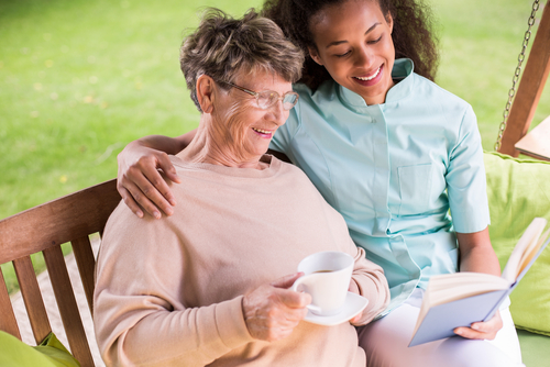 Senior home care companionship
